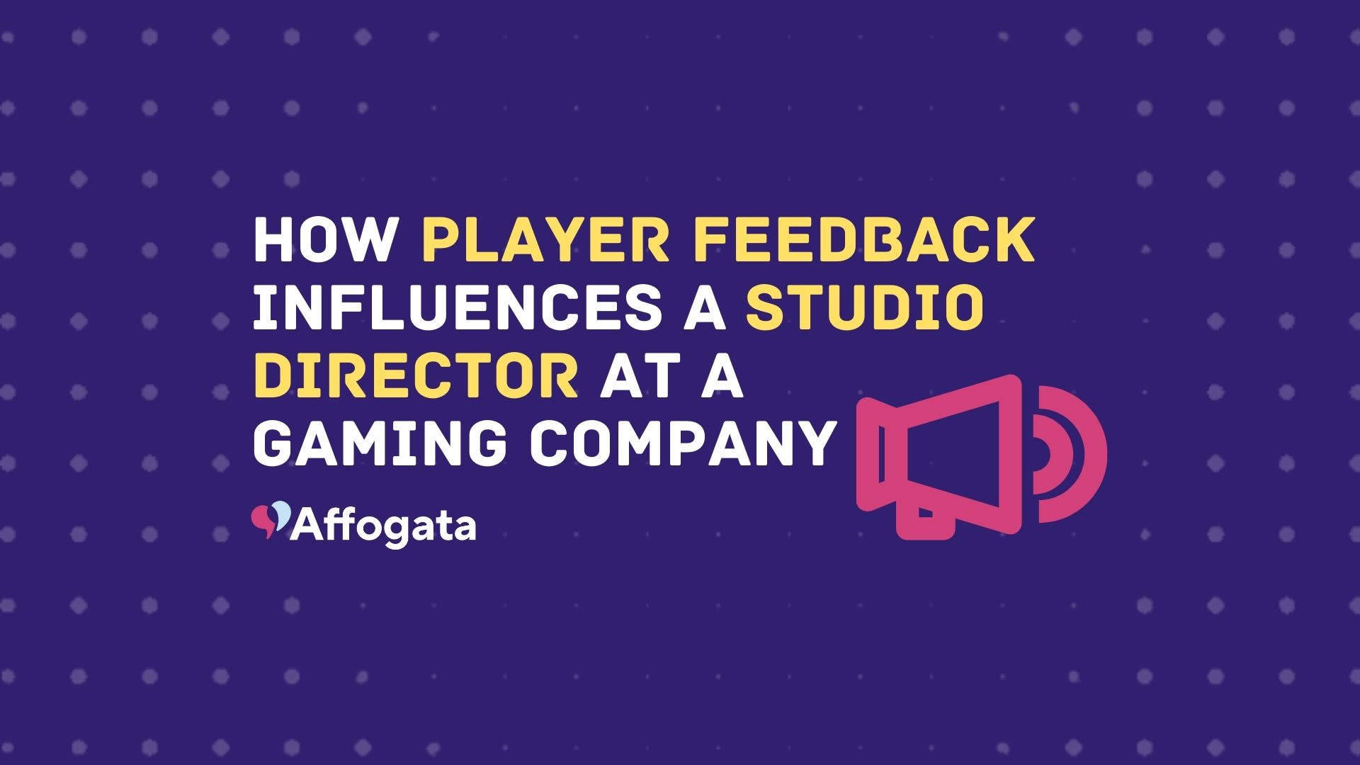 How player feedback influences a Studio Director at a gaming company