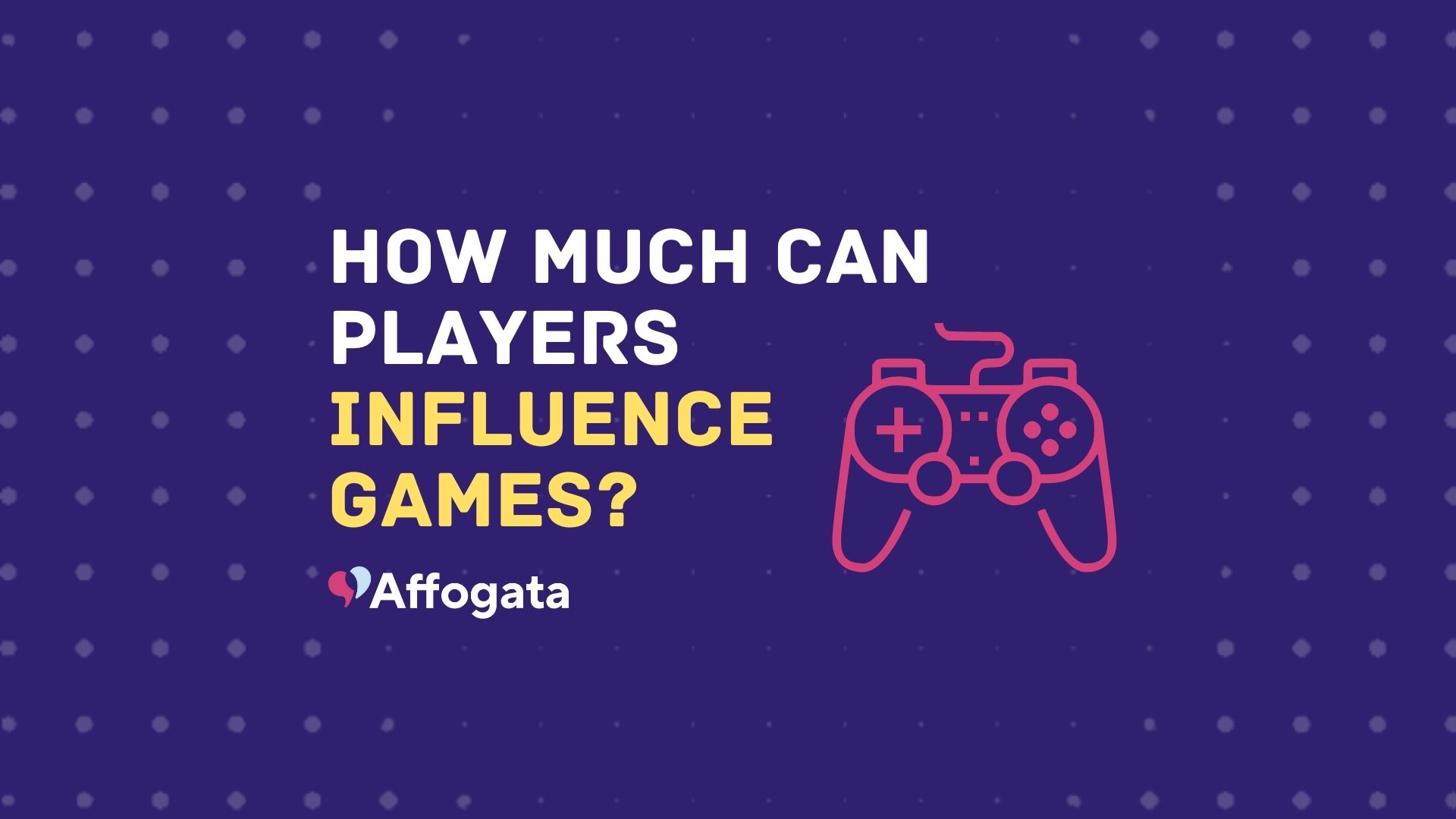 How much can players influence games?